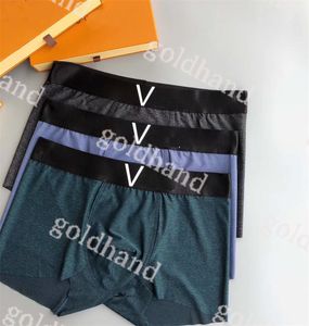 Modeunterhose Herren Boxer Designer Unterwäsche Baumwolle atmungsaktive Unterstrahlung Buchstaben bedruckte Boxer