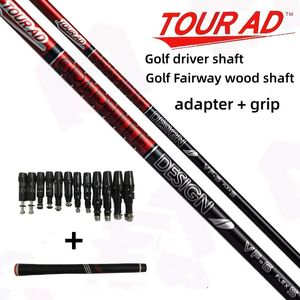 Golf Şaftı AD VF 56 Sürücüler Ahşap SR R S FLEX Grafit Ücretsiz Montaj Kol ve Grip 240513