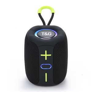 TG658 PORTABLE Wireless Bluetooth Högtalare TWS 1200mAh TWS Outdoor Sports Bass Column Support BT USB TF FM Högtalare Soundbar