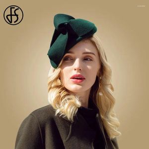 Berets fs fescinators for Women свадебные шерстя