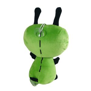 グリーンインベイダーZim Gir Dog Plush Toy 3D Bulging Eyes Alien Plushieフィギュアぬいぐるみ動物ソフト人形ギフト子供の子供の誕生日