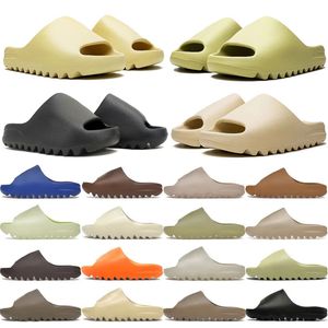 Slide Slipers Eva Slate Grey Slipper Onyx Slate Marine Slide Sliders Bone Azure Dark Granite Flax Pure Salt Harts Glow ocker grön sot Orange harts Kärna Kvinnor Män