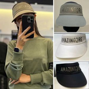 Wide Brim Hats Bucket Hats Golf C 2024 New Comfortable Mens Outdoor Sports C Golf Hiking C Summer Sunshade Hat J240522