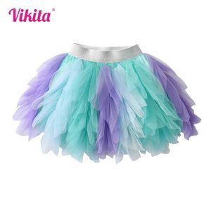 Юбки Vikita Girls Liefured Mesh Tule Mini юбки детские вечеринки по случаю дня рождения