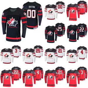 2024 IIHF Campionato mondiale Hockey Canada 38 Brandon Hagel Maglie 80 Pierre-Luc Dubois 88 Andrew Mangiapane 91 John Tavares 8 Michael Bunting 13 Brandon Tanev