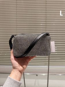 Новая Wang Crossbody Bag 10a+высококачественная женская сумочка Diamond Flash Fash