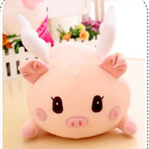 Plush Dolls Lovely Pig Plush Pillow Soft Flying Piggy Stuffed Cartoon Animal Toys Baby Sleeping Pillows Cushions Dolls Children Girls Gifts H240521 YCYA