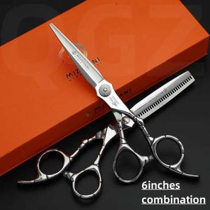 Nożyczki do włosów Mizutani Barber 6,0-calowe fryzjer VG10 Materiał fryzjer Slim Fryzjer