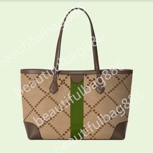 Top 8A Tote Bag Designer torba na ramię luksusowa torba dla kobiet klasyczna klasyczna torebka na płótnie torebka pod pachami
