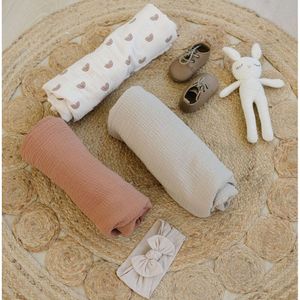 3PCS Muzel Baby Baby Baby Nowonarodzony niemowlę owink