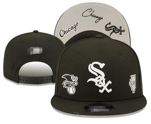 2024 White Sox Baseball Snapback Sun Chicago caps Champ Champions World Series Men Women Football Hats Snapback Strapback Hip Hop Sports Hat Mix Order a1