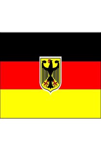 90150cm German State Ensign Flag Livid Color and UV Fade Resistant 100 Polyester Tyskland Eagle Banner med mässing GROMMETS3907937