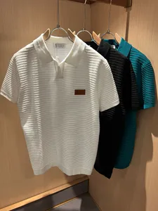 Brunello Men Polos Designer koszule krótkie rękawy Tshirt 100% bawełniany cuccinelli