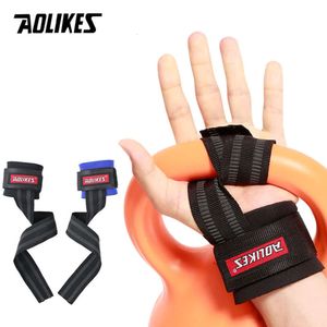 AOLIKES 1 Pair Weight Straps-Weight Lifting Wrist Straps Wraps Grip for Gym Exercise Weightlifting Straps,Deadlift Strap L2405