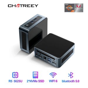 Chatreey Mini PC An2p Ryzen 5 5625U Oyun masaüstü bilgisayar NVME SSD WiFi6 HD Windows 11 Pro 240509