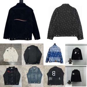 23SS France Paris Designer Designer Kurtka Dżinsowa Wysokiej jakości damska ulica Slim Fit Dark Windbreaker Mash