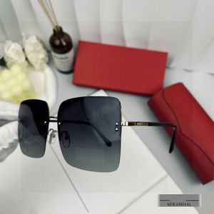 2024 Новые роскошные квадратные солнцезащитные очки моды классические бренд дизайнер ретро солнце