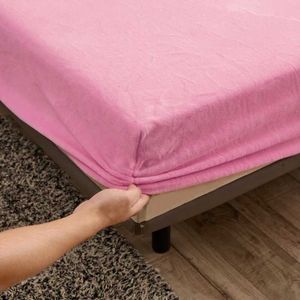 Bettwäschesets Wosrat warm warm samt elastische Sattelblatt Matratzenabdeckung Winterbetten 2 Personen Luxus Doppelbett Kinggröße 160/200 H240521 O1I1