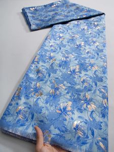 Afrikansk brokad spetsar tyg franska blommor tyg2024 jacquard spetsar för att sy diy kjol klänning klädmaterial sy ty3793 240522