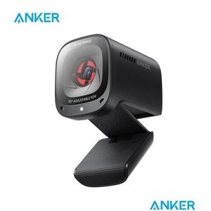 Webbkameror Anker PowerConf C200 2K Webkamera för bärbar dator Mini USB Web Camera Noise Refering Stereo Microphones Cam 240104 Drop Del Oto7W