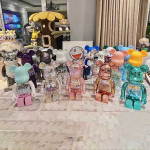 Action Toy Figures ABS Bearbrick 400% Digital 28cm High Quality Model Collectibles Toys Home Decoration H240523