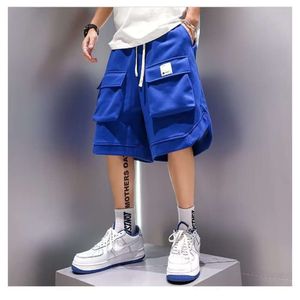 Casual capris, new summer men's workwear shorts, Korean version Instagram casual functional style sports trend shorts M522 32