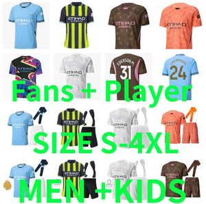 2024 2025 Mancheste Man City de Bruyne Foden Haaland Soccer Jerseys 24 25 Man Citiet