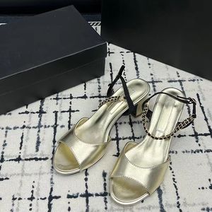 Luxury Sandals Women's High Heels Senior Fashion Designer Shoes Letter Wedding Dinner Women's Sandals help deserve eleven echo clog colourful visitor apricot give