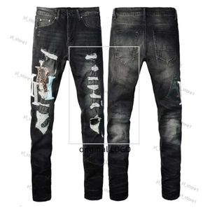 Man Jeans Designer Jean Amirii jeans Brand Skinny slim fit luxury hole Ripped Biker pants Skinny Pant Designer Stack Mens womens Trend trousers amirirs jeans 55f