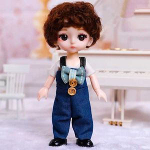 Куклы BJD Princess 1/12 кукла с одеждой и обуви 16см мобильный поставляется с милым лицом Рождественского подарка Toy S2452202 S2452203