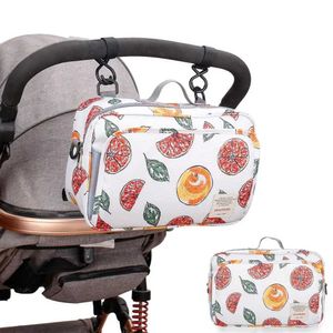 Diaper Bags Grape geometric pattern Diaper storage bag Pram Carriage bag Travel organizer baby stroller bag Pushchair bag d240522