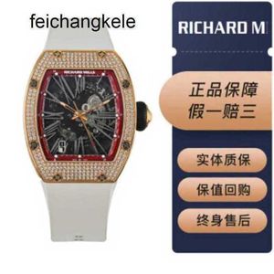 Milles Watch Richamills Rm Watches Women Mechanical Millesrrichamillsr Mens Rm 023 Oryginalne diamenty WFH5