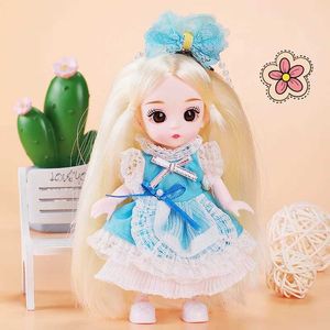 Dolls 16cm BJD doll with clothes and shoes sweet face and big eyed princess action picture DIY Movable 13 added gift girl toy S2452201 S2452201 S2452201