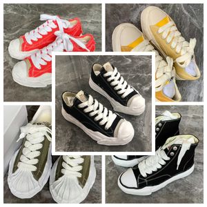 Maison Mihara Yasuhiro Peterson Og Sole Canvas Low Mmy Natural Hank jasnoniebieski zielony zielony czarny biały różowy granatowy mistrz zjawisko Mastermind Casual Shoe