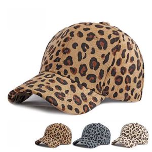 Ball Caps Womens winter hat leopard print denim baseball C mens retro Snack hip-hop hat accessories pure cotton pattern warm hat J240522