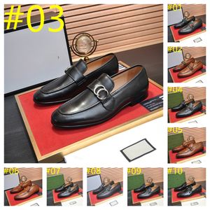 Mens Designer Dress Shoes Genuine Leather Fashion Shoes Man 2021 Spring Autumn Office & Carrer Wedding Comfy Style Men Shoe Size 38-46