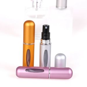 1pc 5ml Portable Mini Refillable Perfume Bottle With Spray Scent Pump Travel Empty Cosmetic Containers Spray Atomizer Bottle