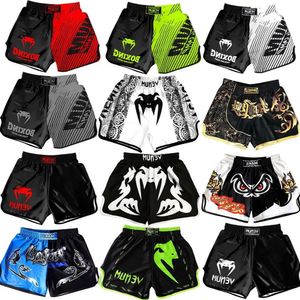 Men S Quick Dry Boxing Shorts For Muay Thai Kickboxing And MMA Training Cf D A