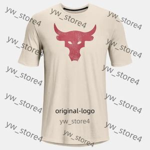 Мужские футболки проект Rock Brahma Bull Tshirt Casual Fashion Streetwear Женщины мужчина спортивная одежда высокого качества с коротким рукавом XS 6xl Summer 9156