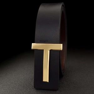 Tom Belts de alta qualidade Tom Fords Designer de cinto Men da moda t LEXURO FAMOSO