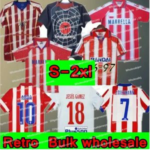 Retro 2004 2005 Atletico Madrid Soccer Jerseys #9 F.Torres 1994 95 96 97 2013 14 15 CAMINERO GRIEZMANN Gabi HOME Vintage Classic Football Shirt 668
