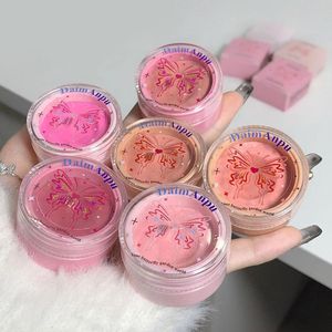 Cheek Cream Monochrome Blush Paste Mud Woman New Peach Blush Paste Eyeshadow Smooth Make Up Liquid Eye Face Pink Blusher Tint