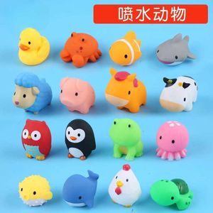 Toys de banho Splando Bath Toys Banheiro Spray Spray Baby Animal Borda