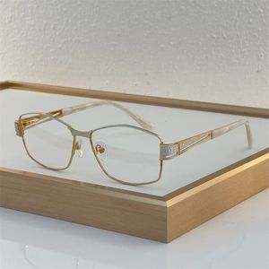 Oprawione tytanowe okulary przeciwsłoneczne okulary przeciwsłoneczne Szklanki Ponadczasowe receptę klasyczny styl anty niebieski światło pełne złote okulary retro unisex wiele odcieni CZ1245