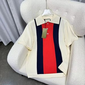 Wysokiej jakości koszulka polo męska Męskie Top Nowy wiosenny i letni nowa moda koszulka polo T-shirt Men H1