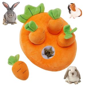 Snuff Mat Rabbit Foraging Toys Small Animals Interactive Toys Pet Supplies for Ferret Chinchilla Guinea Pig Hamster Bunny 240509