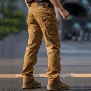 Army Field Tactical Combat Pants Men Outdoor Wodoodporne spodnie wędrówki Mężczyzna Praca Wojskowa Ładunki Wojskowe Bojowniki Upgrade