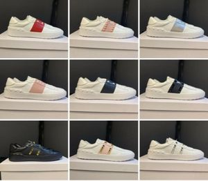 Men Womem Dress Shoes Pink White Black Red Fashion Breathable Leather Shoes Open Low sports Sneakers5362802
