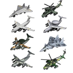 Aircraft Modle 4 x fighter jet toy recoil mechanism Air Force model die cast metal jet aircraft S2452204