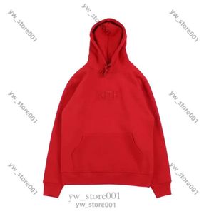 Hoodie Men Womenembroidery Kith Hoodie Schwarz Red Pink Sweatshirts Kith Hoodie Casual Lose Pullover E52E